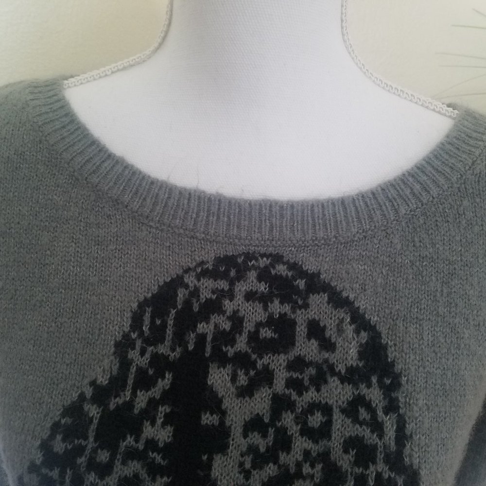 ❌ Firm price❌ Express Leopard grey warm Sweater S - Picture 4 of 13